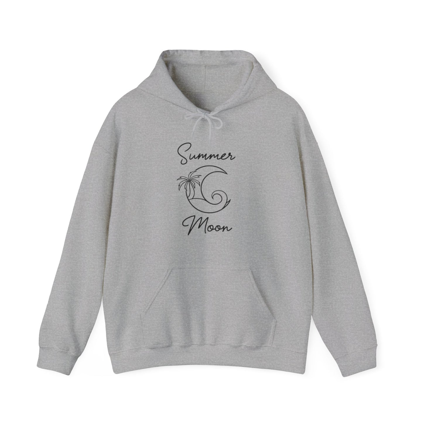 Stacked Summer Moon Unisex Heavy Blend™ Hooded Sweatshirt
