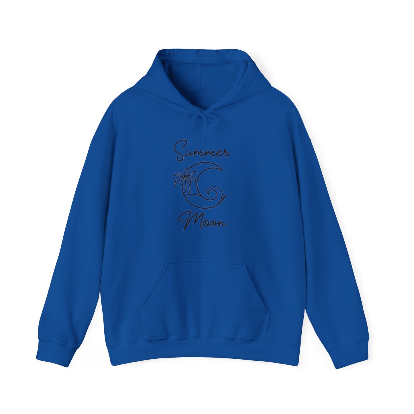 Stacked Summer Moon Unisex Heavy Blend™ Hooded Sweatshirt