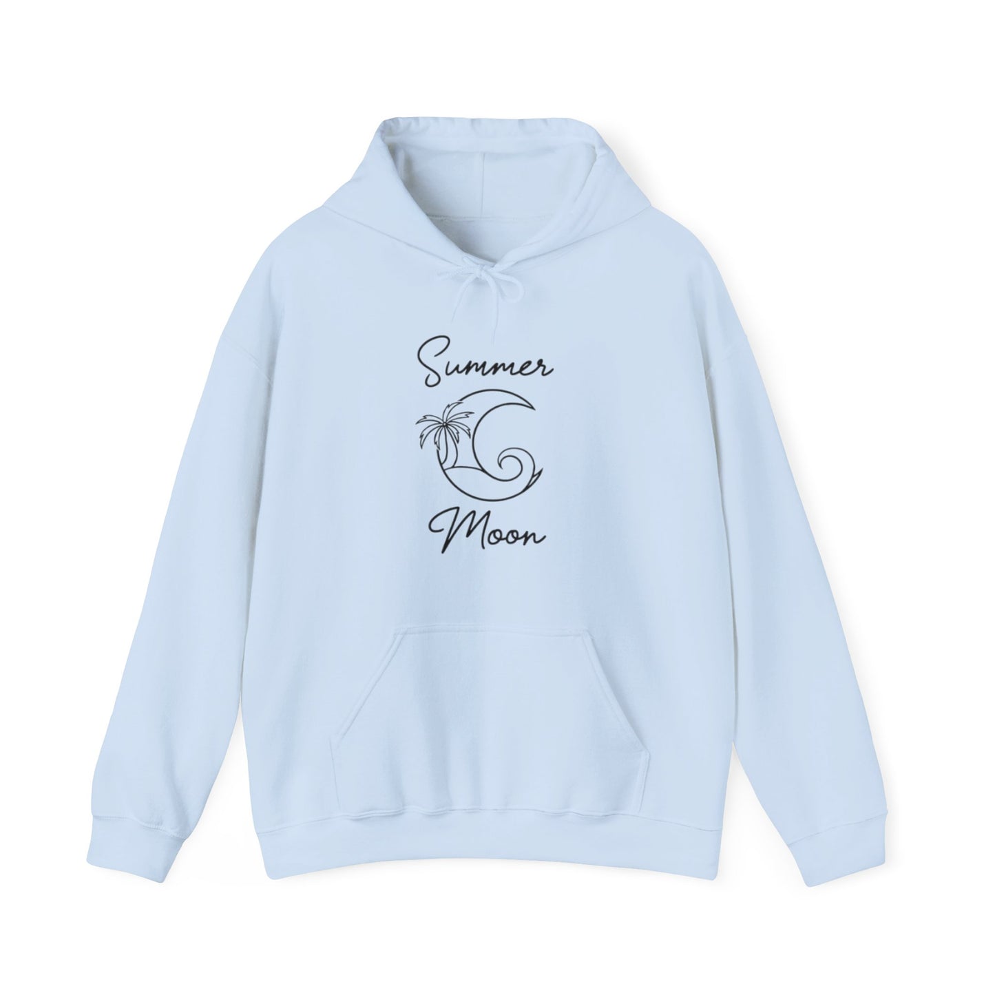 Stacked Summer Moon Unisex Heavy Blend™ Hooded Sweatshirt