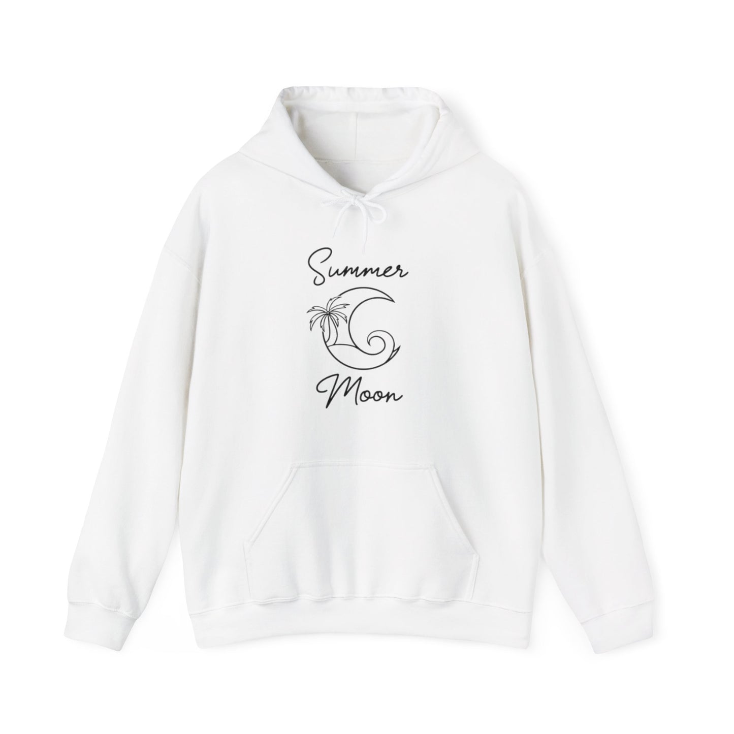 Stacked Summer Moon Unisex Heavy Blend™ Hooded Sweatshirt
